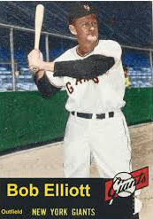 Giants OF Bob Elliott